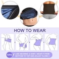 thumbnail image 4 of Soidarity Cinturón adelgazante para Sauna, accesorio para vestido de Fitness, Control de sudor, correas para levantar el vientre, correa para moldear el Gimnasios en casa Femenino l/xl Soidarity OD028871-05, 4 of 6