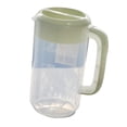 thumbnail image 3 of veasfak Pitcher with Lid with Scale Line Ice Tea Kettle for Refrigerator Home Juices Green, 3 of 9
