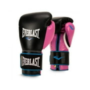 Everlast P00000745 Women's 12 Ounce Powerlock Hook & Loop Training Gloves, Pink