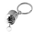 thumbnail image 3 of Ouitble Llavero Creativo Auto Gear Shifter Modelo Llavero Llavero Pieza de Coche en Forma de aleación de Metal Llaveros(Plata), 3 of 14