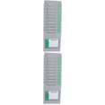 thumbnail image 4 of CNKOO 2 pcs  Warehouse Material Cards Shelf Magnetic Control Cards Rack Wall-mounted Rack, 4 of 6