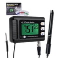 thumbnail image 1 of Digital Combo pH & Temperature Meter, Aquarium Thermometer pH Monitor with Automatic Calibration Function for Fish Tank Hydroponics Aquaculture Laboratory (pH/Temperature Meter), 1 of 8