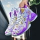 thumbnail image 5 of BINQER Zapatillas de baloncesto de caña alta for hombre con malla transpirable estilo grafiti y entresuela acolchada, aptas for uso en interiores y exteriores., 5 of 8