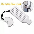 thumbnail image 1 of Portable Door Lock Hardware Safety Security Tool for Home Privacy Travel Hotel, 1 of 9