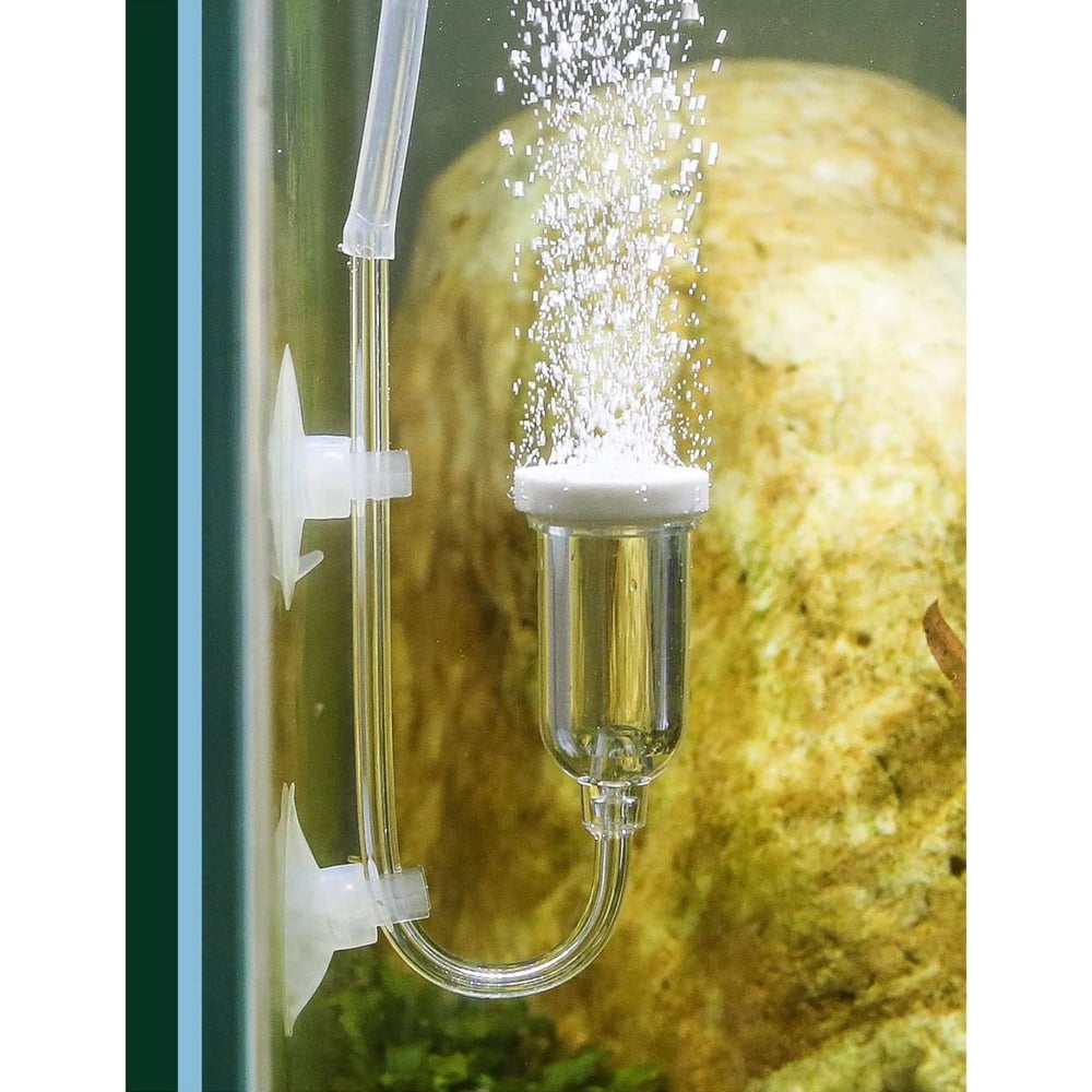 Aquarium Fish Tank Air Stone , Silent Disc Nano Air Disk Bubble Stone