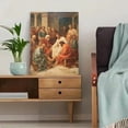thumbnail image 5 of Qisvanset Jesus Christ Religious Washing Feet Canvas Wall Art 15.75x11.81 Inches, 5 of 8