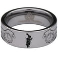 thumbnail image 2 of Alice White Rabbit Tungsten Carbide Ring, 2 of 6