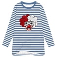 thumbnail image 4 of DHFJKG Long Sleeve T Shirt For Women Carnival Striped Graphic Tee Holiday Festival Crewneck Shirt Spring Fall Loose Fit Tunic Trendy Tops, 4 of 4