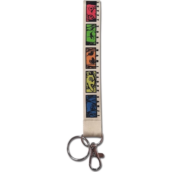 Great Eastern Entertainment One Piece: Group Square Face Wristband Lanyard