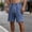 Blue, variant on KeShDi Plus Size Jeans Shorts Mens Shorts Gym Shorts Summer Denim Shorts Men's Summer Style Loose Straight Tube Black L