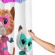 thumbnail image 4 of Cortina de ducha Superkitties, opaca, para baño, impermeable, resistente al moho, bloquea la privacidad, probador, patrón de impresión fina con arte de patchwork, 72 x 72 pulgadas, talla única., 4 of 8