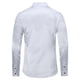 thumbnail image 4 of Camisa formal ajustada de manga larga brillante a la moda informal para hombre, 4 of 4