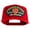 Red, variant on 3rd Marine Division Vietnam Veteran Patched Solid Cotton Twill 5 Panel Prostyle Snap Cap - Black OSFM