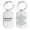 Silver, variant on Hebrew Names of God Protection Keychain - Yhvh Yhwh Jehovah Tetragrammaton Symbol Prayers Keyring Tag - Hebrew Yahweh Amulets Religious Gifts for Men Women, Silver