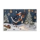 thumbnail image 2 of Seyotauo Christmas Decor 3D Stereoscopic Embroidery Carpet - 24 x16 inch Polyester Xmas Decor Indoor Outdoor, Absorbent Nonslip Dirt Proof Washable Foot Mat for Entryway Kitchen Bathroom Porch Patio, 2 of 6
