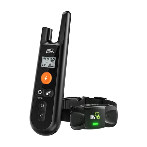 Collar de entrenamiento para perros: collar de choque para perros recargable con 3 modos de entrenamiento, pitido, vibración y choque, collar de entrenamiento 100% impermeable, alcance remoto de hasta