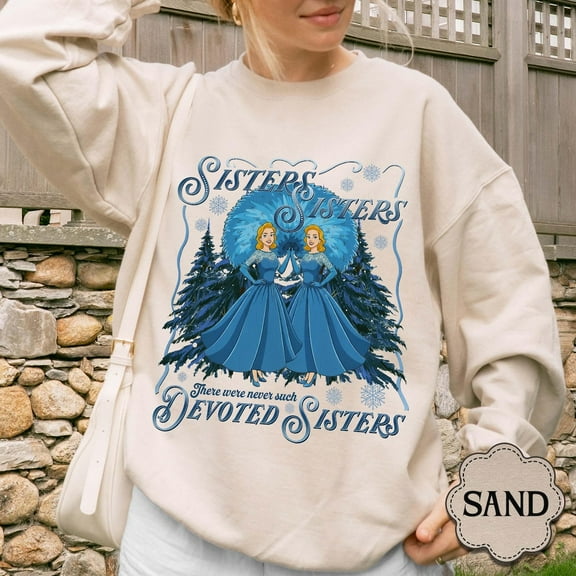 White Movie Sweatshirt: Haynes Sisters Tee TSHIRT All Size S-5XL