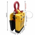 thumbnail image 2 of Stone Slab Lifting Clamp Granite Marble Lifter 0.6"-2" 2200LBS, 2 of 17