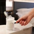 thumbnail image 5 of 1/2 Uds organizador de maquillaje redondo acrílico transparente organizador de maquillaje almohadilla de algodón soporte para hisopo caja organizadora de almohadillas de algodón almohadillas de maqui, 5 of 5