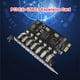 thumbnail image 4 of Tarjeta de expansión USB PCI-E Tarjeta de expansión USB PCI-E de alta velocidad 7 puertos USB 3.0 HUB adaptador PCI Express Hugtrwg Para estrenar, 4 of 8