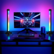 PVCS Smart Bluetooth Light Bar, RGB Smart LED Light, Music Mode Synchronous Color Change, Colorful Atmosphere Decorative Light For Entertainment, PC, TV, Room Decora