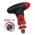 thumbnail image 4 of Manual T Type Ratchet Screwdriver Quick Bolt Driver Batch 6.35 mm Rotate Forward, 4 of 10