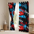 thumbnail image 3 of Castle Fairy Car Curtains Pack of 2 (42x84 Each),Speed Sport Curtains Blackout, 3 of 6