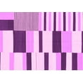 thumbnail image 1 of Ahgly Company Indoor Rectangle Abstract Pink Modern Area Rugs, 4' x 6', 1 of 4