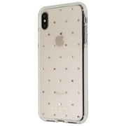 Kate Spade Defensive Hardshell Case for iPhone XS Max - Clear/Pin Dot Gems