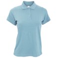 thumbnail image 2 of B&C Safran Pure Ladies Short Sleeve Polo Shirt, 2 of 2