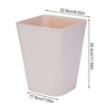 thumbnail image 3 of SUSHANG Mini Trash Can with Lid,Small Trash Can,Desk Trash Can,Wastebasket Trash Can Garbage For Bathroom Kitchen Countertop Large Plain Trash Can Without Lid, 3 of 5