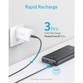 thumbnail image 7 of Anker Power Bank, PowerCore III Elite 25600 PD 60W with 65W PD Charger, Power Delivery Portable Charger Bundle for USB C MacBook Air/Pro/Dell XPS, iPad Pro 2020, iPhone 11 Pro / 11 / X / 8, and More, 7 of 7