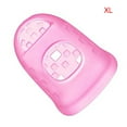 thumbnail image 3 of pitrice Protège-Doigts en Silicone pour Guitare, Protège-Doigts Antidérapants pour Ukulélé, Transparent, Non Allergène, Réutilisable, Rose, TG, 3 of 5