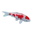 thumbnail image 3 of LAIOWEI Miniature Koi Fish Figurines, Small Plastic Fish, Fake Goldfish Decorations for DIY Fish Tank Dollhouse Miniature Garden Realistic Carp Statues for Creative Landscaping 1Pcs, 3 of 6