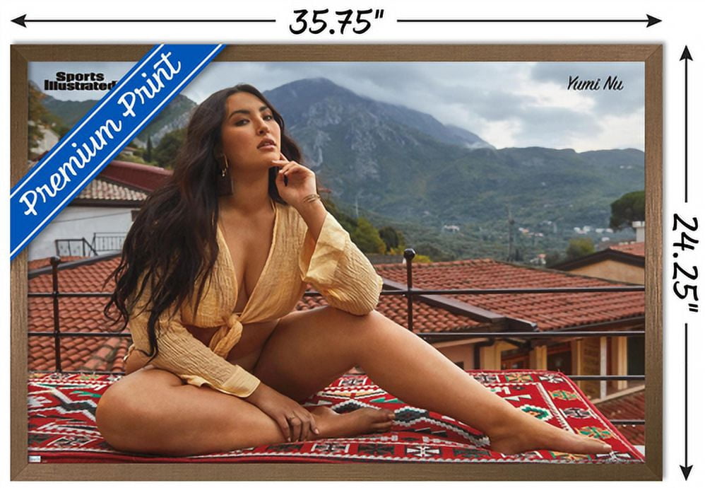 Sports Illustrated: Swimsuit Edition - Yumi Nu 22 Wall Poster, 22.375" x 34" Framed