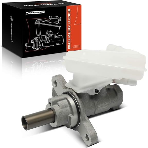 A-Premium Brake Master Cylinder with Reservoir and Sensor Compatible with Ford Vehicle - Fiesta 2011-2019, Manual Transmission