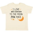 thumbnail image 3 of Inktastic I Love My Cousin to the Moon and Back Boys or Girls Toddler T-Shirt, 3 of 5