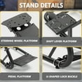 thumbnail image 5 of Marada Racing Simulator Cockpit with Game Seat Adjustable Fit for Logitech G25 G27 G29 G920 Racing Wheel Stand, 5 of 20
