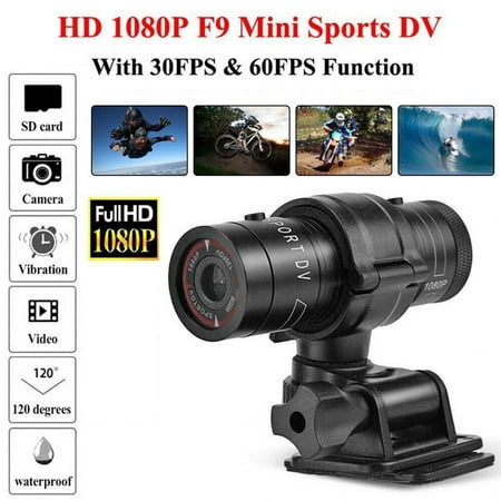 Image of F9 Portable Mini Waterproof Outdoor Cycling Sports High Clarity Camera DV Video Recorder