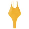 thumbnail image 2 of Sngxgn Bathing Suit for Women Tummy Control High Cut Swimsuit Womens Swim Suit(Yellow,L), 2 of 8