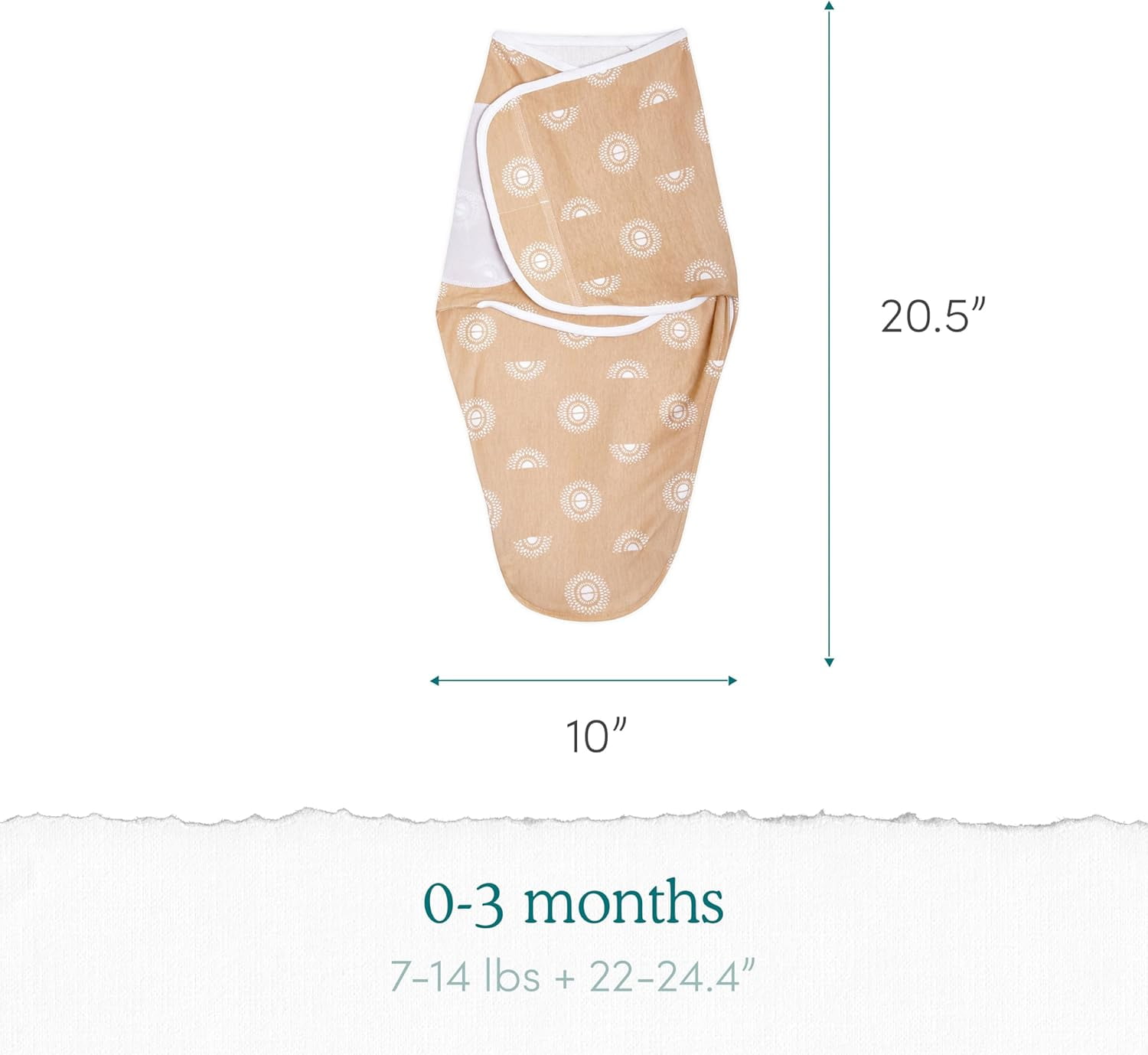 aden + anais essentials Cotton Wrap Swaddles, Alphabet Animals, Unisex, Newborn, 0-3 Mo, 3-Pack