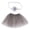 Grey, variant on EeaseCA Baby's Colorful Tutu Skirt and Elastic Flower Headband Dance Performance Photography Tulle Dress(Yellow)