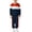 Red & White Stripe, variant on Arshiner Boys 2Pcs Color Block Sweatshirt & Casual Pants Fall Winter Outfits Set