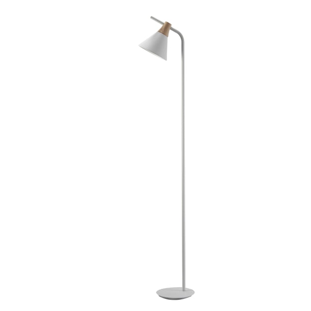 Lámpara de piso Decolamp Metal Moderna S3018 Blanco