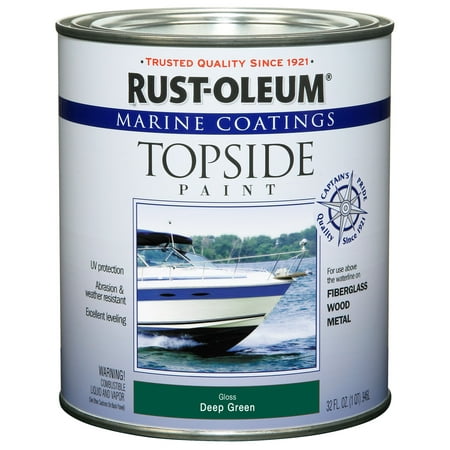 Rust-Oleum Marine Coatings Topside Marine Paint Gloss Deep Green,