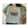 thumbnail image 4 of First Of All I'm A Delight Funny Opossum T-Shirt, Cute Animal Lover Shirt, Retro Sunset Graphic Tee, Quirky Wildlife Top, Nature Lover, 4 of 10
