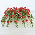 Artificial Hanging Flower Plants,Fake Flower Vine Hanging Plants,Faux