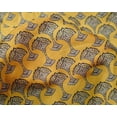thumbnail image 4 of oneOone Silk Tabby Fabric Floral Block Printed Craft Fabric BTY 42 Inch Wide, 4 of 4