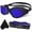 All Black/Blue Polarized Mirrored Lens, variant on Polarized Swimming Goggles Swim Pool Goggles Anti Fog Anti UV No Leakage Clear Vision for Men Women Adults Teenagers Transparent Black/Non-polarized/Smoke Lens