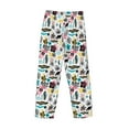 thumbnail image 4 of Kdxio Dinosaur Print Men's Sleep Pajama Pant Lounge Pants with Pockets, 4 of 8
